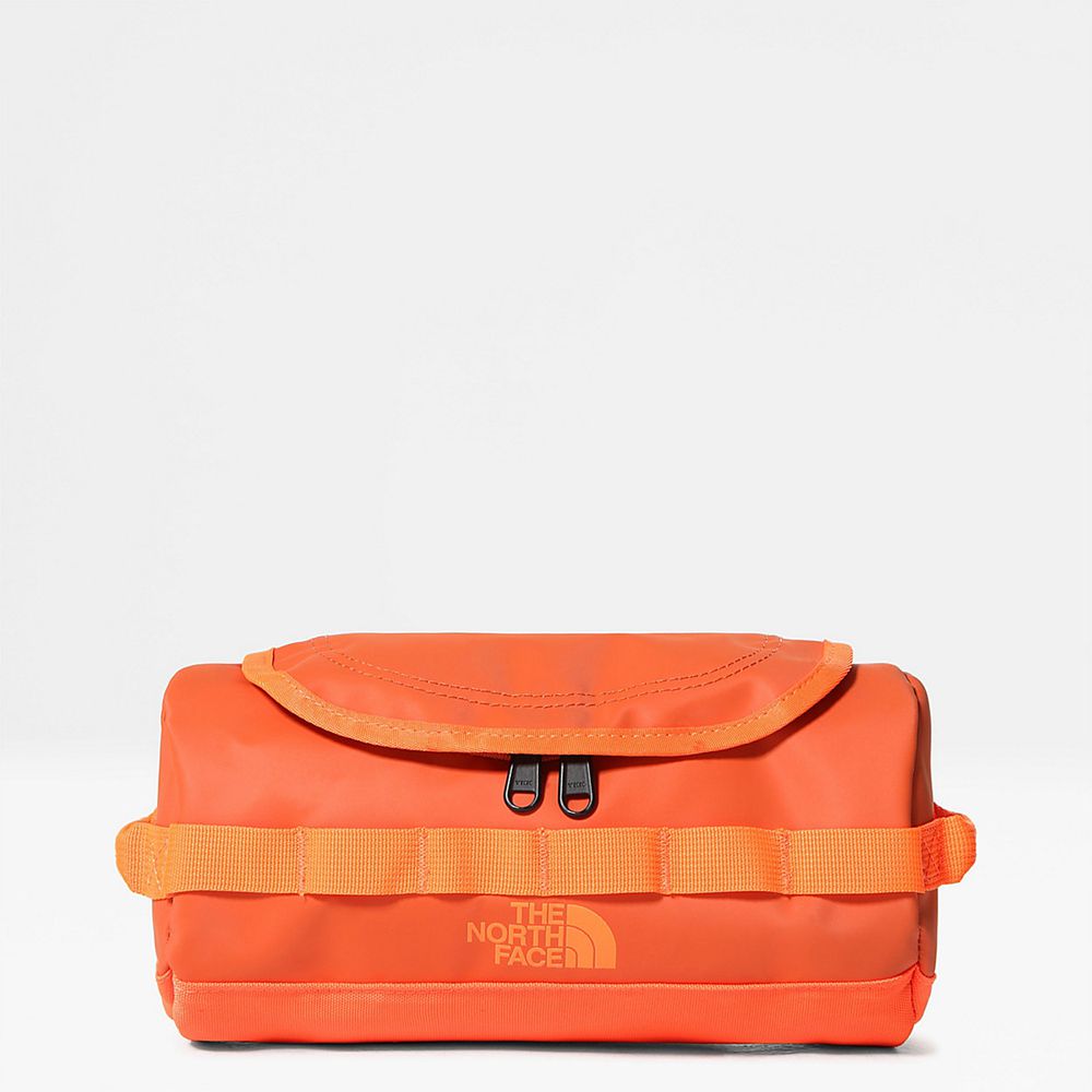 The North Face Washbag Mens Australia - The North Face Base Camp Travel Small Orange (IYZ-310675)